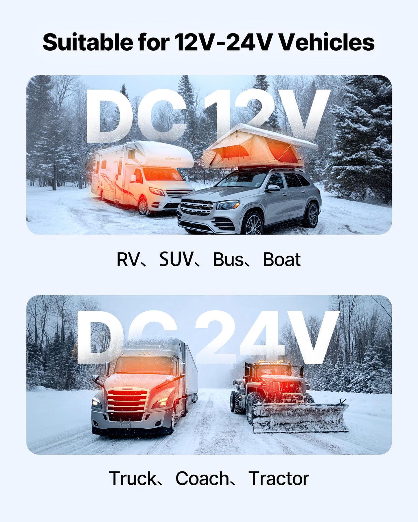 VEVOR Diesel Heater, 12V All-in-one Diesel Air Heater with Remote Control and LCD Display, 5L Fuel Tank Fast Heating Portable Diesel Parking Heater for RV, Truck, 8KW, Basic, Orange