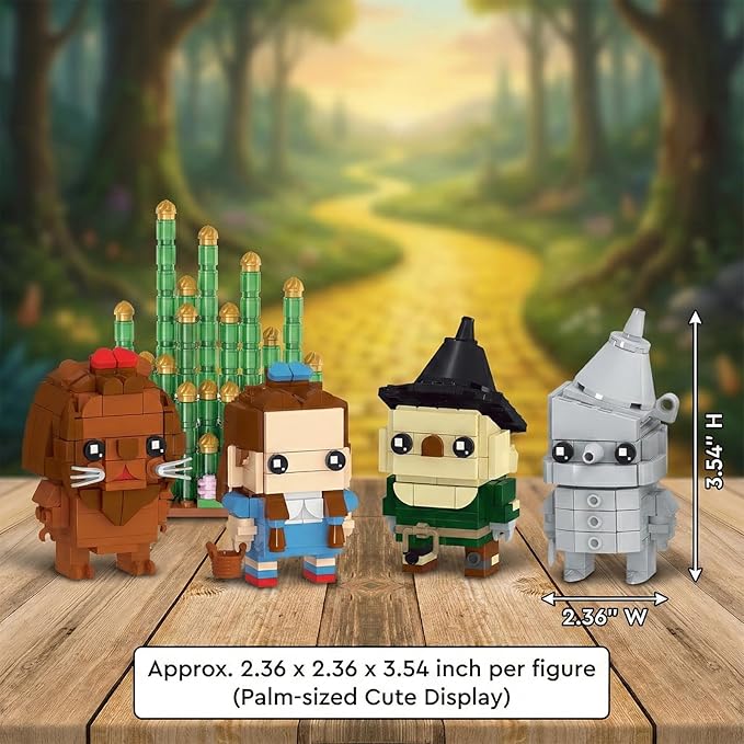Classic Action Figure Building Set Compatible with Lego for AdultsGift Idea for Boys and Girls 8-14 Years Model Figure for Collectors and Display 685 pcs