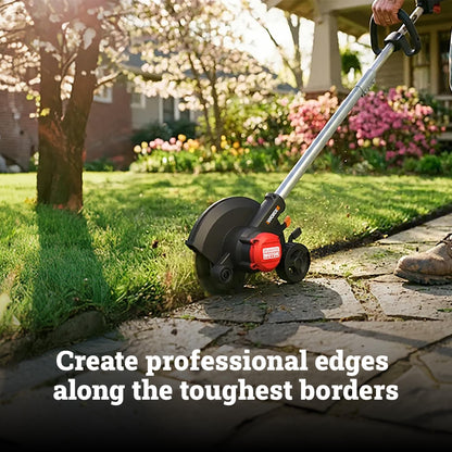 WORX Nitro Cordless Lawn Edger, 7'' Grass Edger with 3 Depth Settings, 20V Trencher with Dual Wheels & Brushless Motor, Battery & Charger Not Included, WG898.9