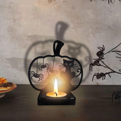 Candle Holders Bulk for Holiday Decor Indoor Outdoor Decorations for Halloween Party Table Kitchen Fireplace Bookshelf Desk Table Seasonal Display