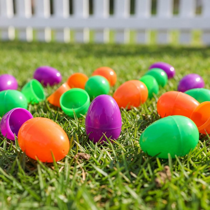 100 Pack 3 Inch Large Fillable Plastic Easter Eggs Bulk Include 6 Surprise Golden Eggs, Bright Color Empty Easter Eggs for Easter Hunts, Basket Stuffers Fillers, Easter Party Favors Classroom Prize