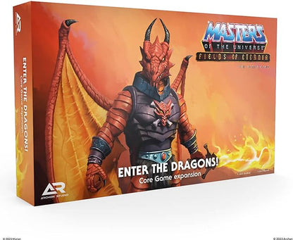 Masters of The Universe Enter The Dragons Expansion Set for Fields of Eternia Board Game for 1-6 Players Ages 14+