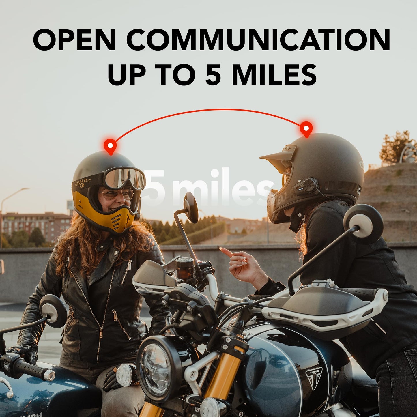 Sena Spider ST1 Motorcycle Mesh Communication System, Single Pack