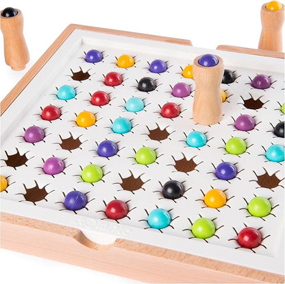 Stomple Game by Marbles Brain Workshop Fun Strategy Game for Kids Aged 8 and up