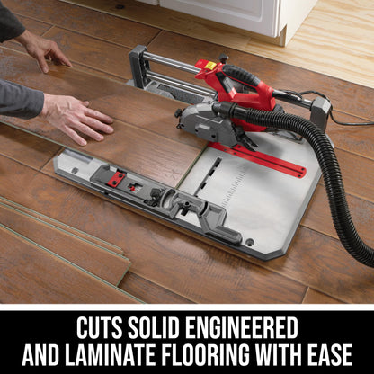 SKIL 3601-02 Flooring Saw with 36T Contractor Blade, Red and black