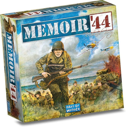 Memoir '44 Board Game - WWII Historical Board Game of Epic Battles! Tabletop Miniatures Strategy Game for Kids &amp Adults Ages 8+ 2-8 Players 30-60 Minute Playtime Made by Days of Wonder