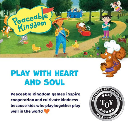 Peaceable Kingdom Acorn Soup Game - Educational Games for Toddlers Includes Instructions and Parent Guide - 2 Year Old and Up