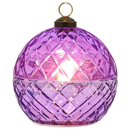 WNP Glass Flameless LED Candles Battery Operated Flickering Jar Lights for Halloween Christmas Home Decor Perfect as Birthday Gift for Her Wife Girlfriend Anniversary Present and Party Decoration