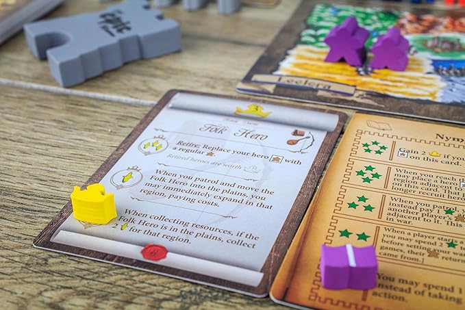Tiny Epic Kingdoms – 4X Fantasy Strategy Board Game 2-5 Players Ages 14+ Portable Mini Game Series Retail Edition