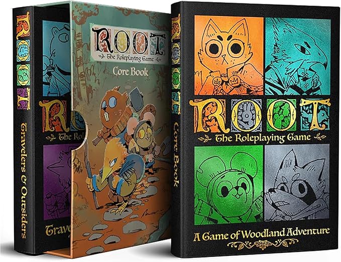Magpie Games Root The Roleplaying Game Deluxe Set: Core Book and Travelers &amp Outsiders Expansion