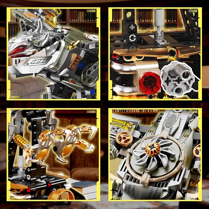 Mechanical Eagle Building Sets Compatible with Lego Birds Animal Collection Toy Home or Office Decor for Adults STEM Building Gift for Teens Boys and Girls 8-14 (1168PCS)