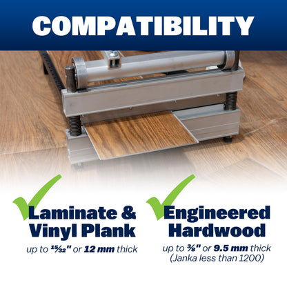 MARSHALLTOWN Ultra-Lite Flooring Cutter 13", Made in the USA, Cuts Vinyl Plank, Laminate, Engineered Hardwood, Siding, and More - Honing Stone Included
