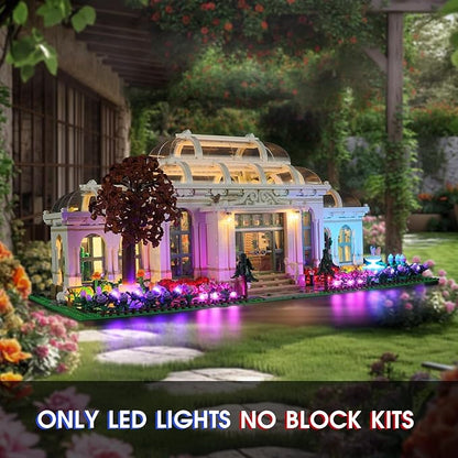 Vaodest LED Light for Lego 21353 Ideas Botanical Garden Building Blocks ModelDesign and Configuration Compatible with Model 21353(Led Light Only Not Building Block Kit)