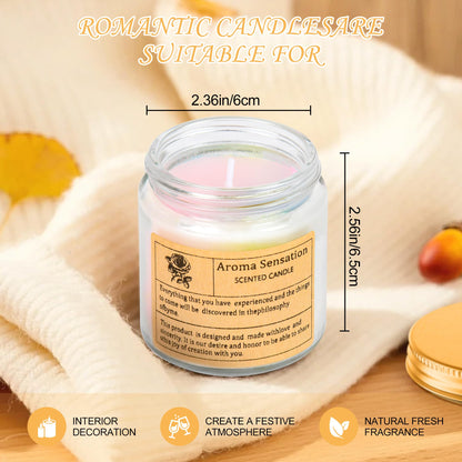 SUPXYC Fluorescent Soy Wax Low Temperature Candles, Low Heat Body Safe Candles Wax Play for Couples, Wedding, Night Party (4.2 oz, Mixed Fluorescence)