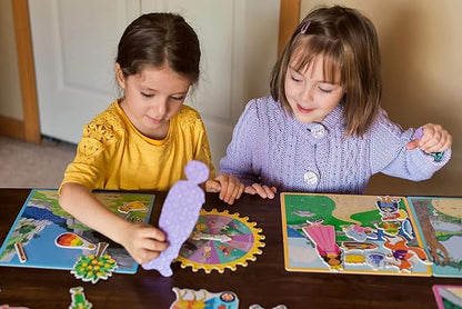 eeBoo: Fairytale Spinner Collect The Elements &amp Tell a Story Create Your Own Story as You Play for 2 to 4 Players for Ages 5 and up