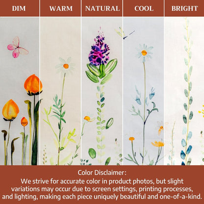 Maison d' Hermine Table Cloth Rectangle Table 100% Cotton 60 x 90 Inches Tablecloth Reusable Decorative for Dining Kitchen Room Farmhouse Home Gifts for Mothers Day Spring Summer - Botanical Fresh