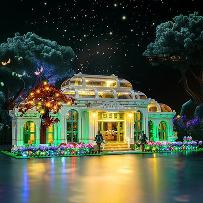 BrickBling LED Light Compatible with Lego The Botanical Garden Creative Lighting Kit Compatible with Lego 21353-No Bricks (Classic Version Light)