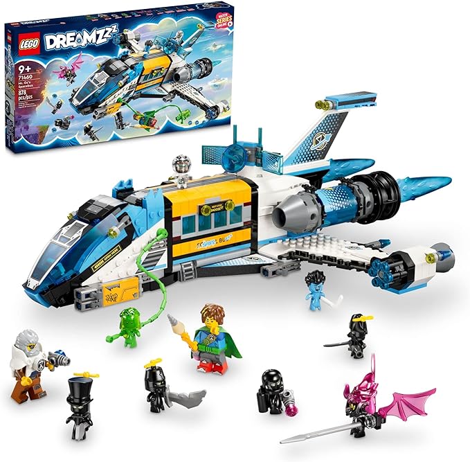 LEGO DREAMZzz Mr. Oz’s Spacebus Building Set Spaceship Toy for Kids Space Shuttle School Bus Unique Space Travel Gift for 9+ Year Olds 71460