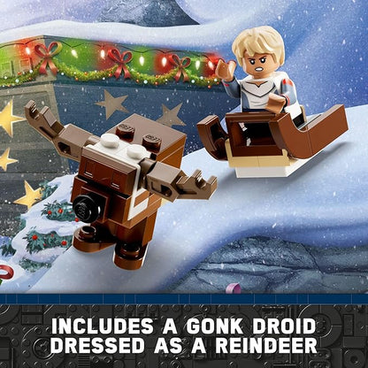 LEGO Star Wars 2023 Advent Calendar 75366 Christmas Holiday Countdown Gift Idea with 9 Star Wars Characters and 15 Mini Building Toys Discover New Experiences and Daily Collectible Surprises