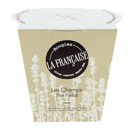 Bougies La Francaise - French-Made Scented Candle Refill - Made in France, 200g, 40-Hour Burn Time - ‎‎2.97 x 3.27 x 3.38 inches (The Fields)