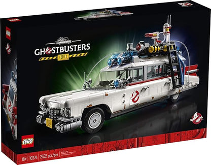LEGO Icons Ghostbusters ECTO-1 - Building Set for Adults Men &amp Women Ages 18+ - Collectible Ghostbusters Car Model for Fans - 10274