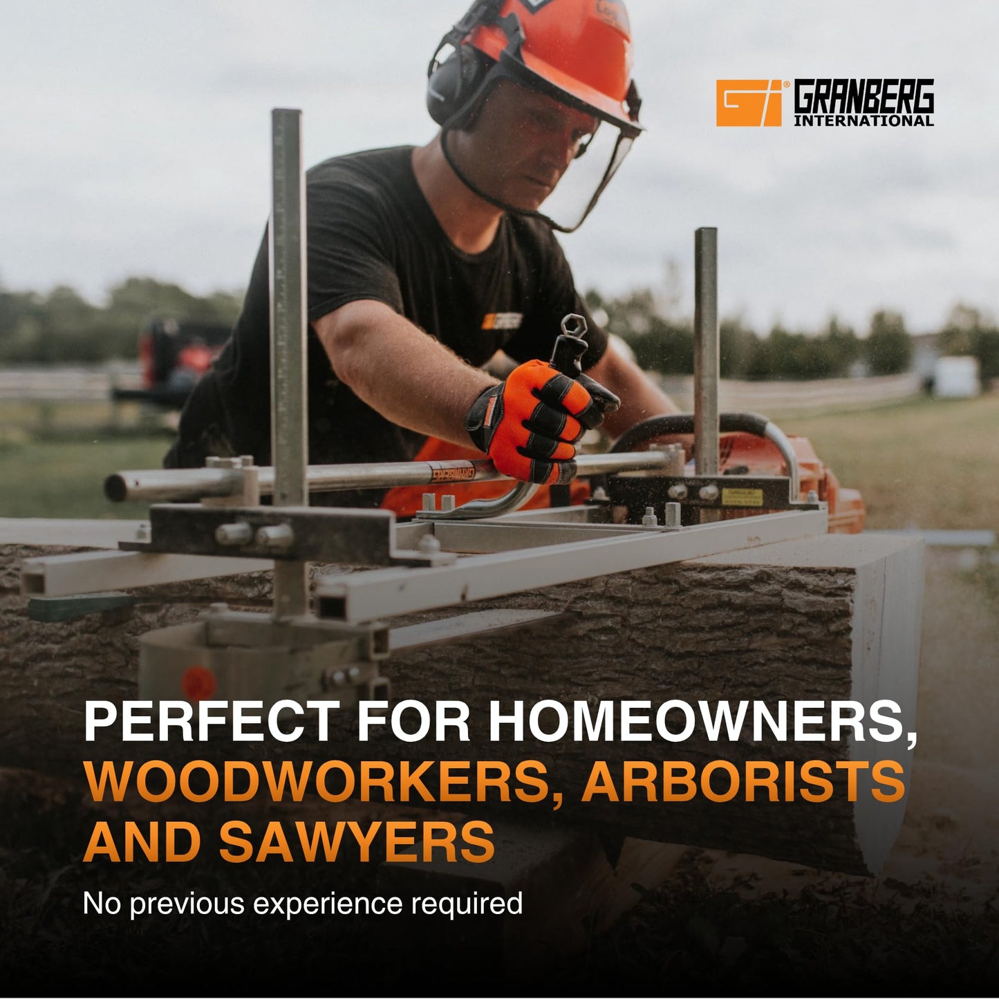 Granberg 36-Inch Alaskan MKIV Chainsaw Mill, G778-36,Portable Sawmill Timber Jig and Wood Cutting Guide for Chainsaw Lumber Milling, Slab Cutting for On-Site Milling Projects