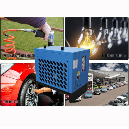 HQHAOTWU 7.5C Refrigerating Dryer Air Compressor Refrigerated Air Drying System 35 CFM Flow Capacity 30HP Air Compressors 220V