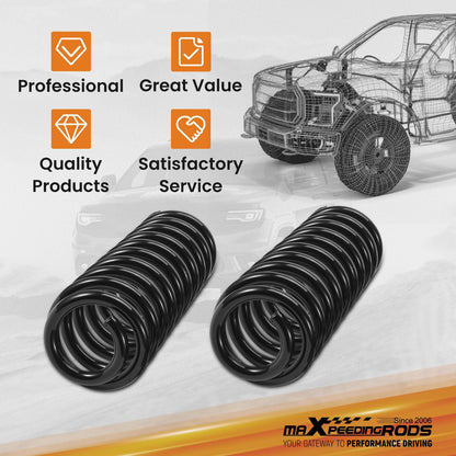 maXpeedingrods 3" Front Coil Lift Springs for Jeep Cherokee XJ Comanchee MJ 1984-2001