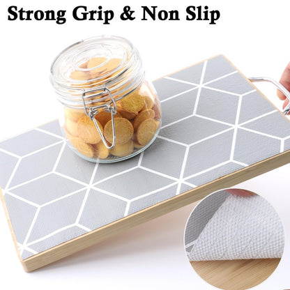 Shelf Liners for Kitchen Cabinets 20 Inch Wide X 20 Ft Non Adhesive Cabinet Drawer Liner Non Slip Water Oil-Proof Strong Grip Pantry Shelves Liner Bathroom Drawer Mat Cupboard Closet Liner