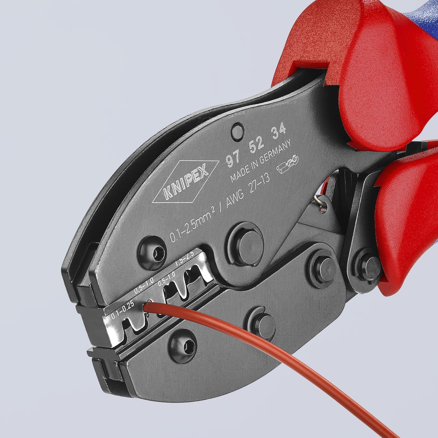 KNIPEX 97 52 34 4-Position Contact Crimping Pliers