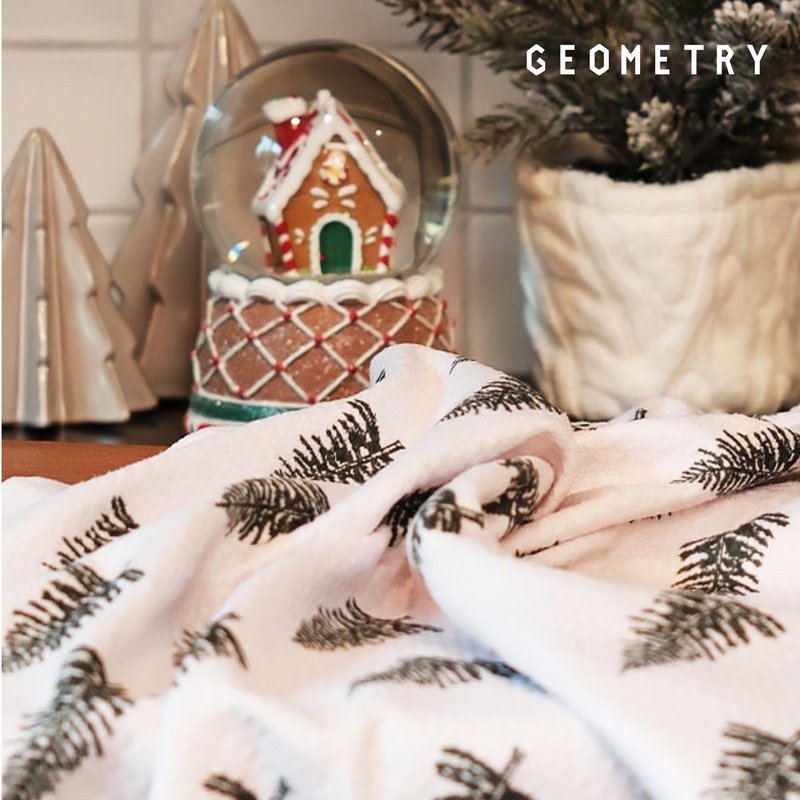 GEOMETRY Christmas Kitchen Towels - Quick Dry Microfiber Cloth Dish Towels for Kitchen Drying - Premium Quick Dry Towel - Sparkling Night