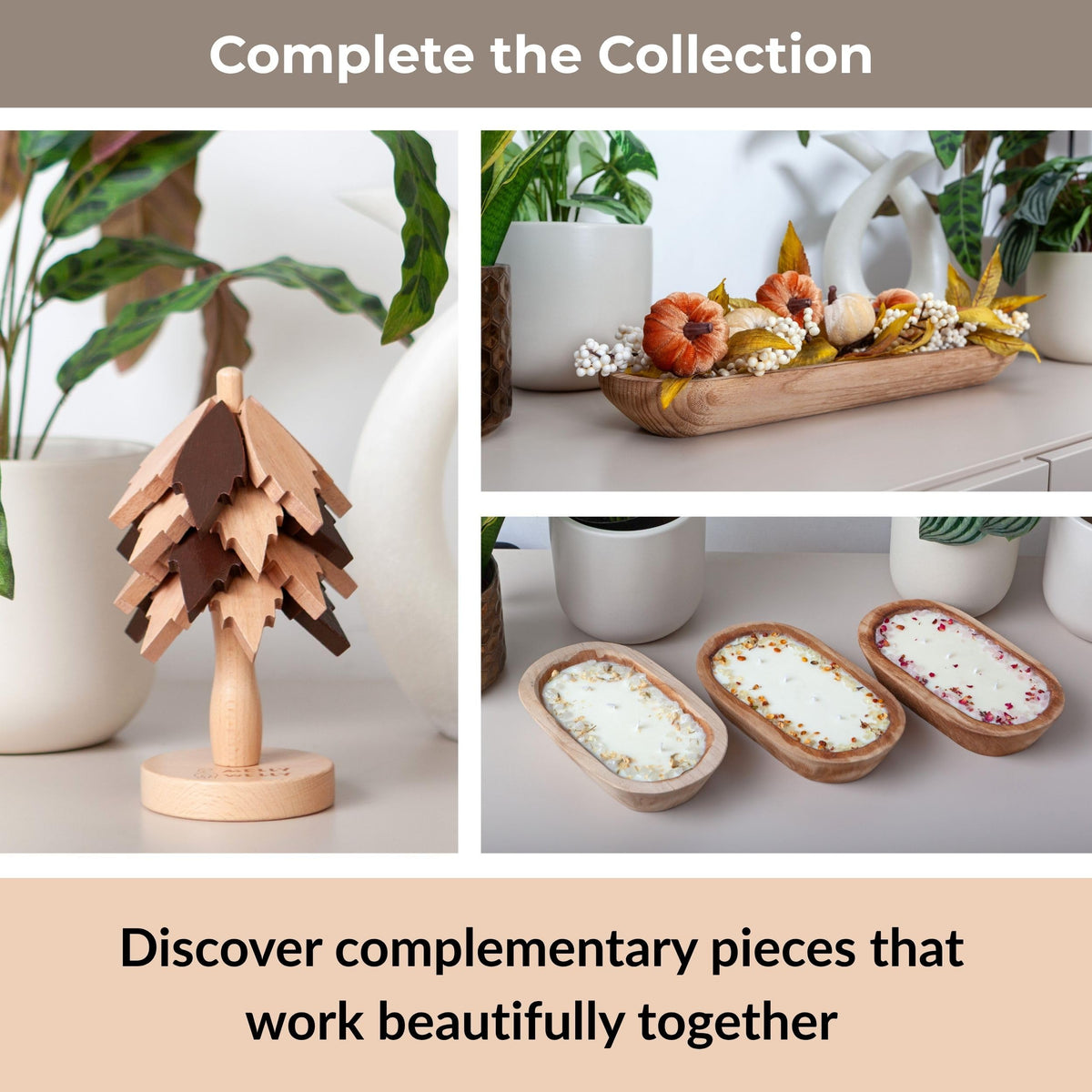 Wooden Dough Bowl Candle, Lime Basil & Mandarin, Elegantly Handcrafted Beautiful Centerpiece. Uniquely Yours, a Gift of Distinction.