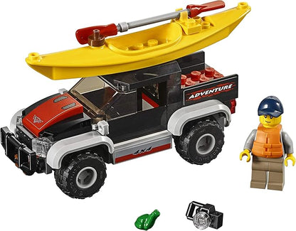 LEGO City Great Vehicles Kayak Adventure 60240 Building Kit (84 Pieces)