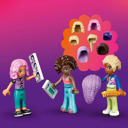 Lego 42662 Friends Hair Salon and Accessory Shop Toys Birthday Present Blocks Girls Boys Children 7 Years 8 Years 9 Years Elementary School Students Pretend Play Pretend Play
