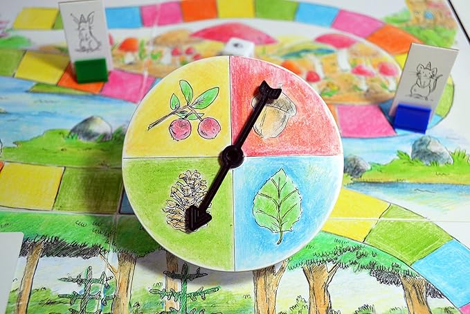 Create Your Own Board Game Set – DIY Kit with Blank Game Board Game Pieces Blank Cards Dice Spinner Rulebook Sand Timer – Build Your Own Game Kit - Deluxe Edition