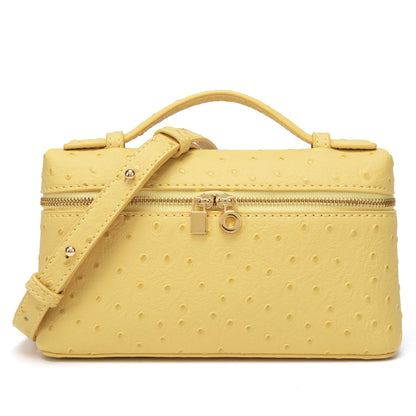 Rejolly Crossbody Bag for Women Small Pouch Top-Handle Leather Bag Designer Shoulder Handbag Quiet Luxury Trendy Purse