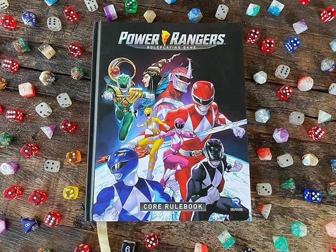 Renegade Game Studios Power Rangers RPG Core Rulebook: Full-Color Hardcover Tabletop Roleplaying Game