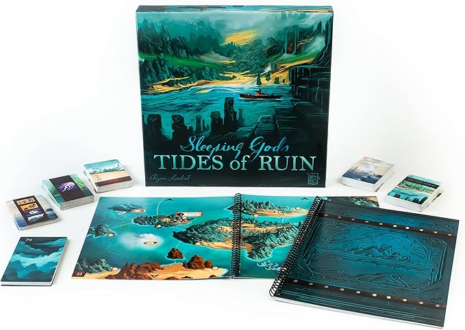 Sleeping Gods: Tide of Ruin by Red Raven Games Strategy Board Game