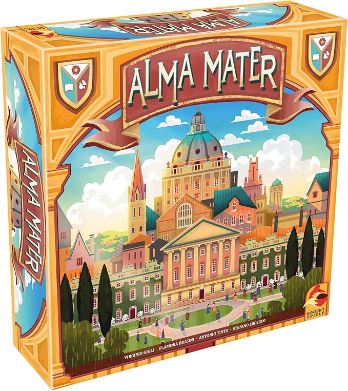 Plan B Games Alma Mater Board Game - Manage a 15th Century University! Strategic Resource Management and Recruitment Game for Kids &amp Adults Ages 14+ 2-4 Players 90-150 Minute Playtime