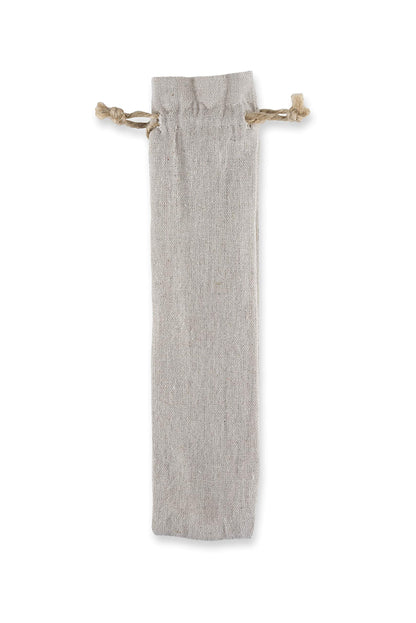 Twine Acacia Wood Mojito Muddler for Cocktails with Jute Storage Pouch, Bar Accessories, Cocktail Muddler, Drink Muddler, Set of 1, Wood Grain
