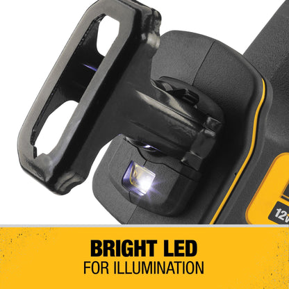 DEWALT Xtreme 12V MAX* Reciprocating Saw, One-Handed, Cordless, Tool Only (DCS312B)