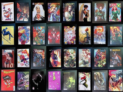 10 Comics Variant Covers Marvel &amp DC Mystery Pack VF+ to NM+ All. No Duplicates. A Fantastic Gift for All!
