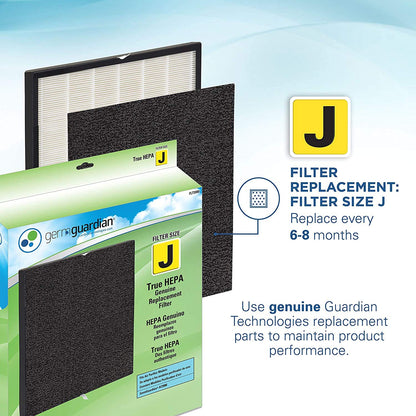 GermGuardian Air Purifier 4 in 1,High CADR True HEPA Filter with GermGuardian LB4000 Genuine UV-C Replacement Bulb