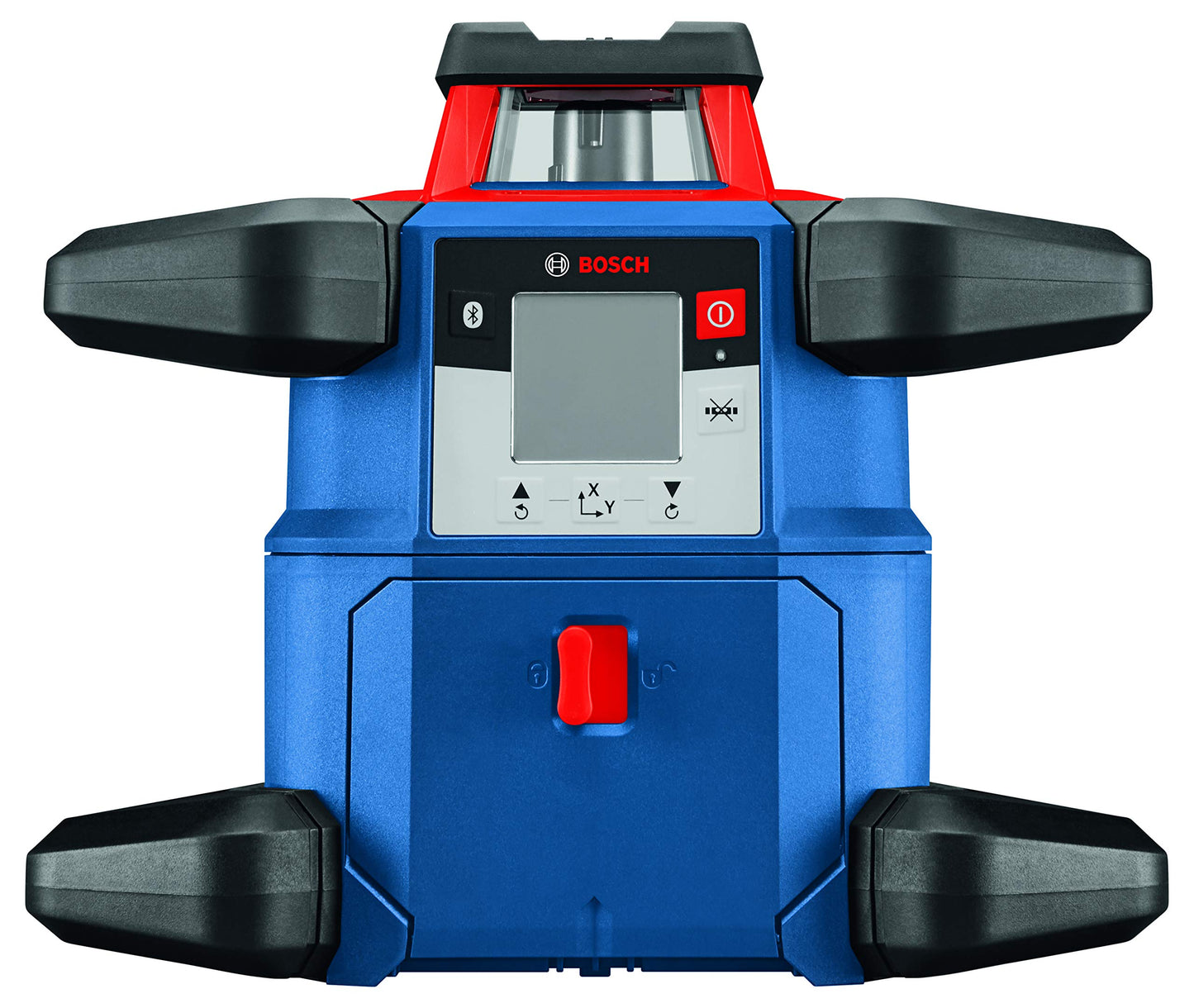 BOSCH GRL4000-80CHVK-S REVOLVE 18V Connected Self-Leveling Horizontal/Vertical Rotary Laser Kit, Includes Tripod, Grade Rod, Receiver, Battery Adapter, 4 D Batteries, Carrying Case, & Accessories