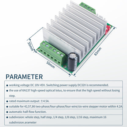RATTMMOTOR 4 Axis CNC Controller Kit, Nema23 Stepper Motor23HS8430 270oz-in 76mm 3A 1.8Nm, TB6600 Stepper Motor Driver 24VDC, USB Mach3 Motion Control Card Breakout Board, 350W Switching Power Supply