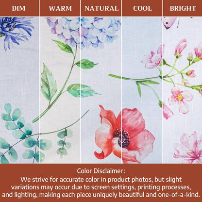 Maison d' Hermine Table Cloth Rectangle Table 100% Cotton 60 x 90 Inches Tablecloth Reusable Decorative for Dining Kitchen Room Farmhouse Home Gifts for Mothers Day Spring Summer - Just Floral