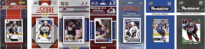 NHL Colorado Avalanche AVALANCHE717TS Men's sports related trading cards Brown One Size