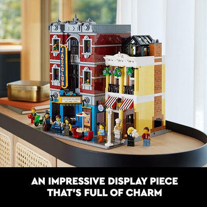 LEGO Icons Jazz Club 10312 Building Set for Adults and Teens A Collectible Gift for Musicians Music Lovers and Jazz Fans Includes 5 Detailed Rooms Within The Music Venue and 8 Minifigures