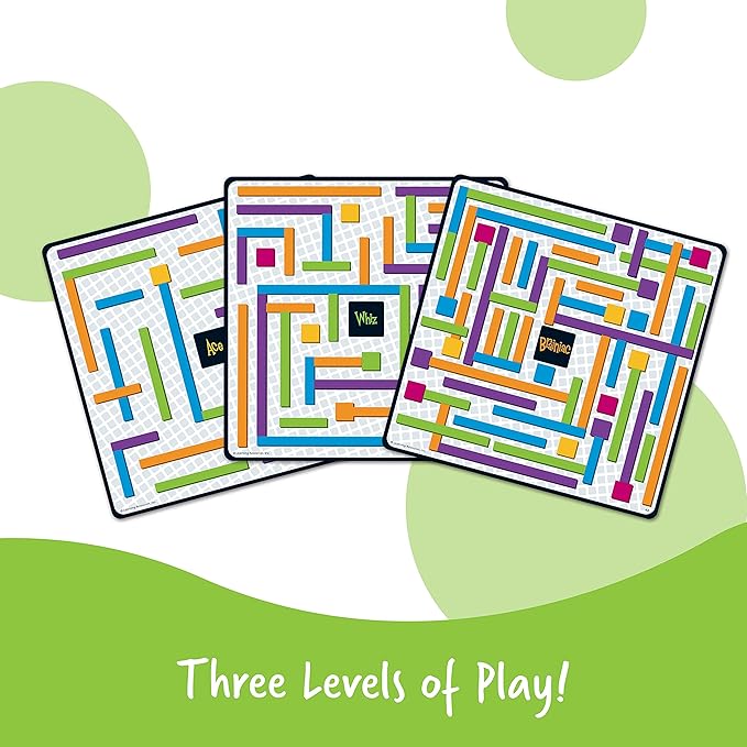 Learning Resources iTrax Critical Thinking Game - 69 Pieces Ages 6+ Brainteaser Games for Kids Develops Critical Thinking Skills Board Games