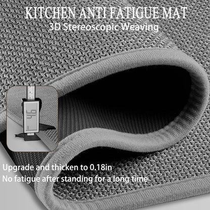 L Shaped Rug Corner Kitchen Rugs Non Slip Washable Mat, L-Shaped Rug Super Absorbent Corner Kitchen Mats Rubber Waterproof Corners Area Runner Kitchen Sink Floor Mat (Khaki Left-L, 31.5″X47.2″X17.7″)